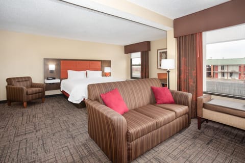 Suite, 1 King Bed, Non Smoking | Premium bedding, pillowtop beds, in-room safe, individually decorated