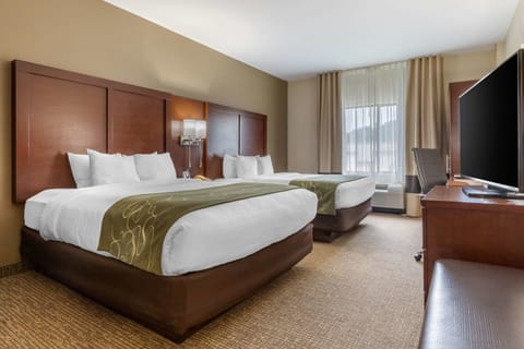 Suite, 2 Queen Beds, Non Smoking | Premium bedding, in-room safe, individually decorated