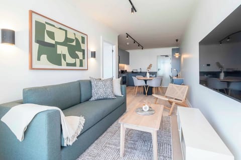 Apartment, 1 Bedroom | Living area | TV