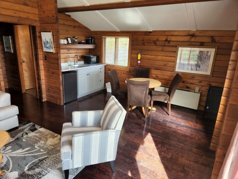 Cottage, 1 Bedroom, Lake View | Private kitchen | Fridge, coffee/tea maker