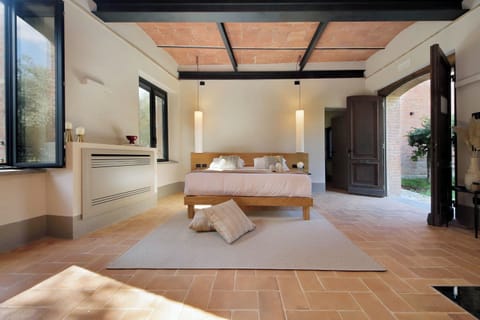 Down comforters, pillowtop beds, individually decorated