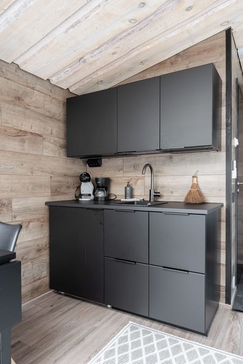 Studio, Lake View, Lakeside | Private kitchen | Mini-fridge, microwave, coffee/tea maker, cookware/dishes/utensils