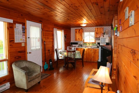 Comfort Cottage, 2 Bedrooms, Private Bathroom, Ocean View | Living room | TV, DVD player