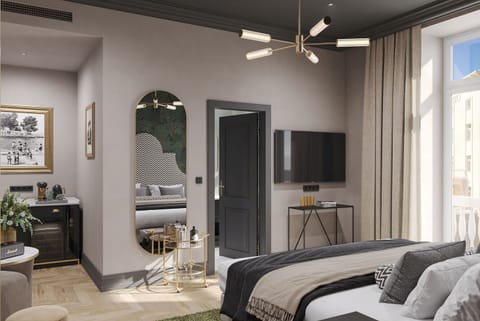 Room for 2 Seaside | Minibar, in-room safe, individually decorated, desk