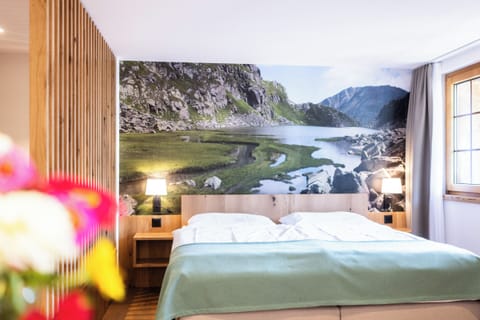 Junior Double Room, Balcony, Mountain View | In-room safe, desk, free WiFi, bed sheets