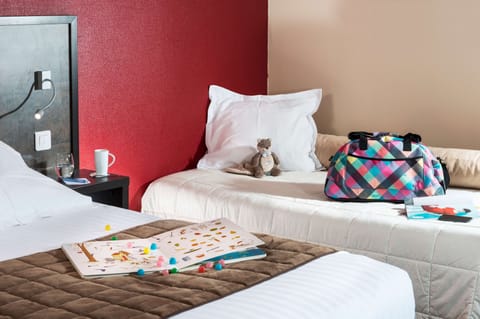 Select Comfort beds, in-room safe, individually decorated