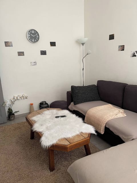 Apartment, 1 Bedroom, Accessible, Smoking | Living room