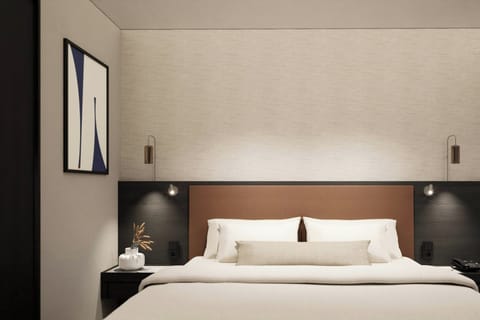 Hypo-allergenic bedding, in-room safe, desk, iron/ironing board