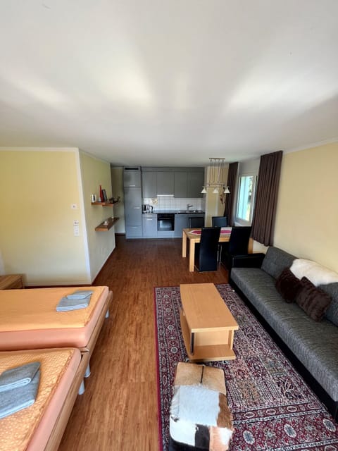 Studio, Balcony | Living area