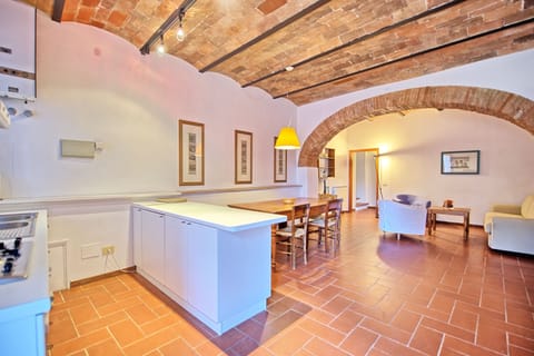 Apartment, 1 Bedroom (Tenuta 2) | Private kitchen | Fridge, stovetop