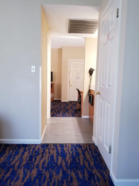 In-room safe, desk, laptop workspace, blackout drapes