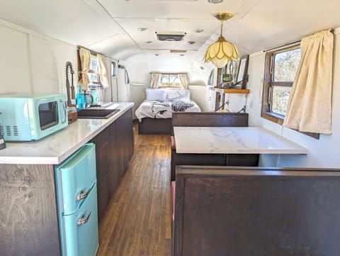 Billie Holiday Trailer | Hypo-allergenic bedding, soundproofing, iron/ironing board, bed sheets