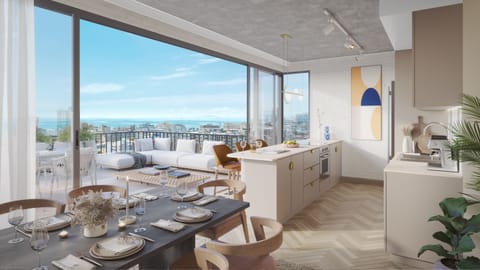 Two Bedroom | Private kitchen | Fridge, microwave, oven, stovetop