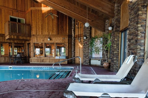 Indoor pool, outdoor pool