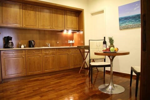 Apartment, 2 Bedrooms | Private kitchenette | Fridge, microwave, stovetop, coffee/tea maker