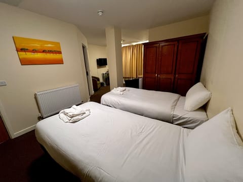 Economy Double or Twin Room, No Windows | In-room safe, desk, iron/ironing board, free WiFi