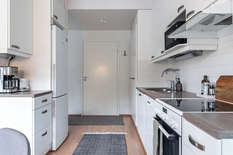 Comfort Apartment, Balcony | Private kitchen | Coffee/tea maker, electric kettle