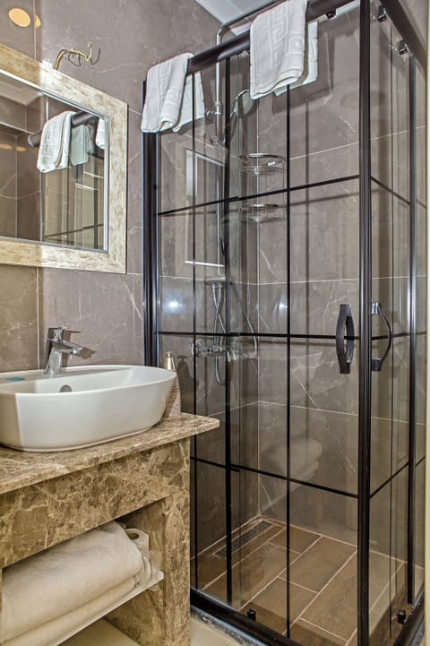 Free toiletries, hair dryer, slippers, towels