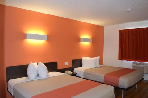 Deluxe Room, 2 Queen Beds, Non Smoking, Refrigerator & Microwave | Free WiFi, bed sheets