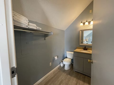 Standard Room, 1 Bedroom, Balcony, Lake View | Bathroom | Shower, free toiletries, hair dryer, towels