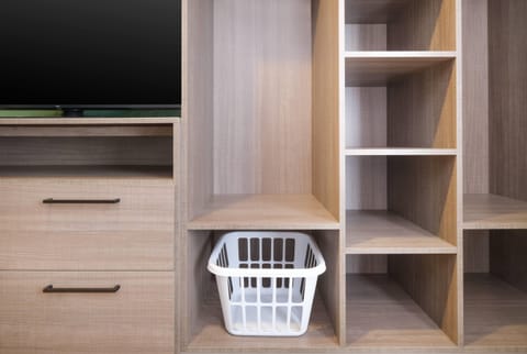 Suite, 2 Queen Beds, Non Smoking | Desk, laptop workspace, blackout drapes, free WiFi