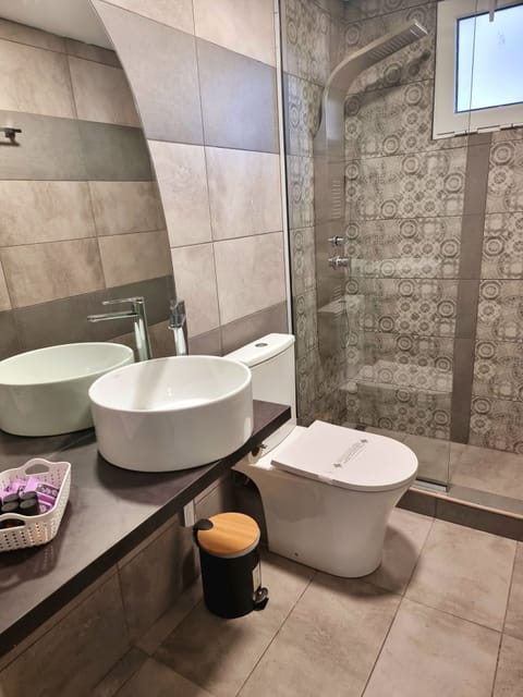 Superior Double Room | Bathroom | Free toiletries, hair dryer, towels, soap