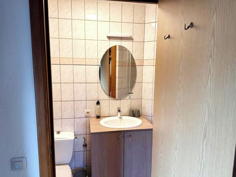 Classic Double Room | Bathroom | Shower, hair dryer, towels, toilet paper