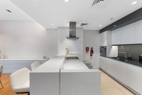 Luxury Apartment, Balcony, Sea View | Private kitchen | Coffee/tea maker