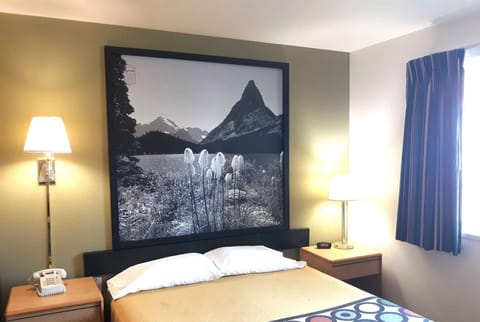 Studio Suite, 1 King Bed, Non Smoking, Mountain View | Desk, blackout drapes, free WiFi, bed sheets