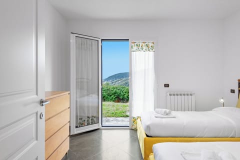 Family Villa, Multiple Bedrooms, 2 Bathrooms (Moneglia Villa in A Quiet Place) | 4 bedrooms, free WiFi, bed sheets