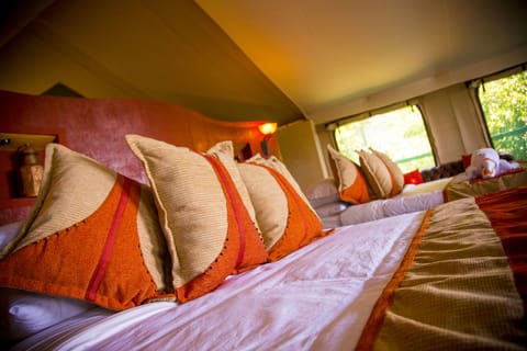 Deluxe Tent, Park View | Premium bedding, in-room safe, individually decorated