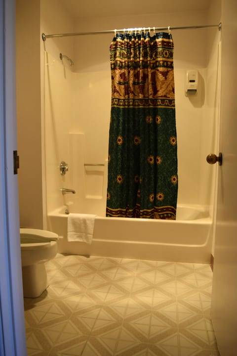 Room, 2 Queen Beds | Bathroom shower