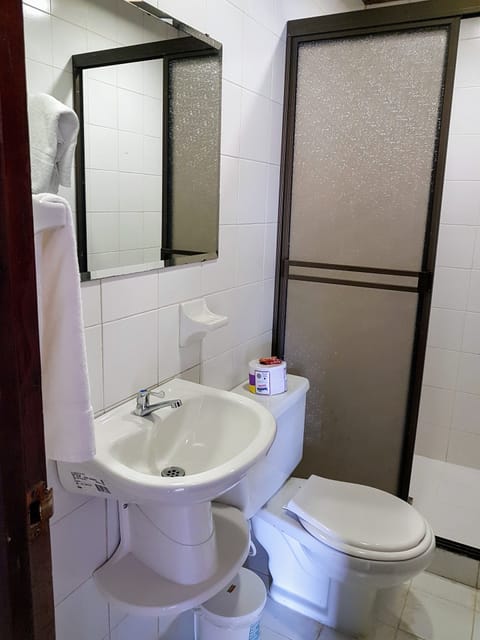 Standard Double Room, 1 Double Bed | Bathroom | Shower, free toiletries, towels