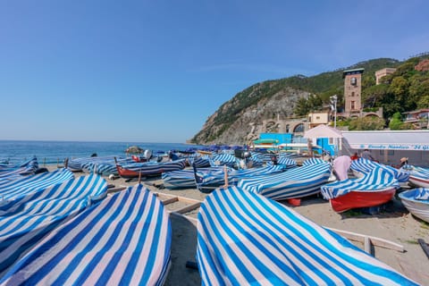 Beach nearby, beach towels