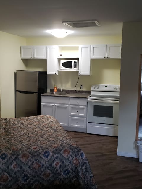 Deluxe Room | Private kitchen | Microwave