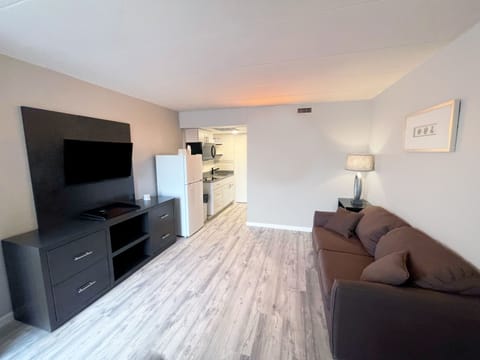 Efficiency Suite | Living area | Flat-screen TV