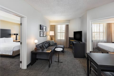 Suite, 2 Bedrooms | Premium bedding, desk, laptop workspace, blackout drapes