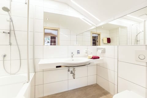 Standard Triple Room | Bathroom | Hair dryer, towels, soap, shampoo