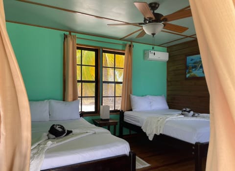 Family Cabin, Multiple Beds, Ocean View | Premium bedding, bed sheets