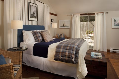 Queen Room in Cottage | Premium bedding, down comforters, in-room safe, individually decorated