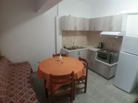 Standard Apartment | Private kitchen | Fridge, oven, stovetop, electric kettle