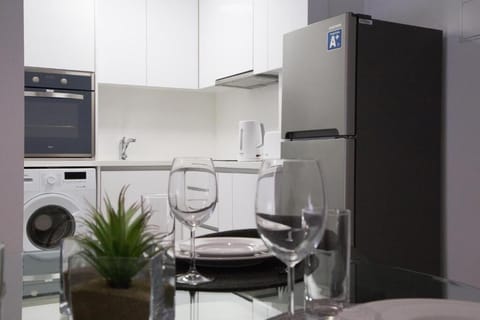 Superior Apartment (Adults Only) | Private kitchen | Coffee/tea maker, electric kettle