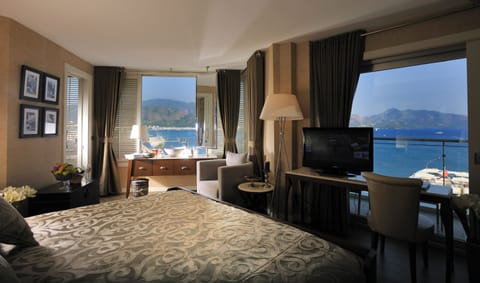 Deluxe Suite | Minibar, in-room safe, blackout drapes, free WiFi