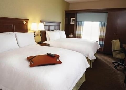 Room, 2 Queen Beds, Non Smoking, Refrigerator | Premium bedding, minibar, in-room safe, desk