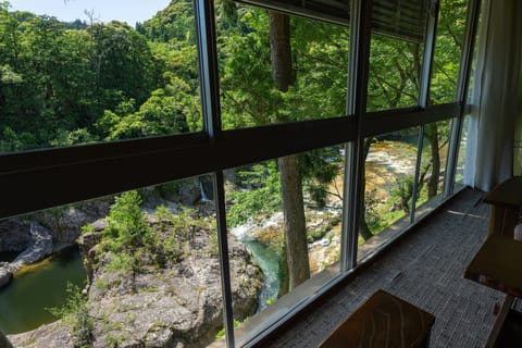 Japanese Western Style Room, Valley View | Balcony view