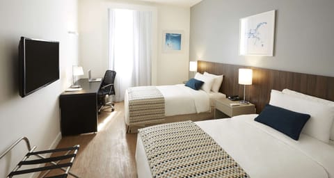 Standard Room, 2 Twin Beds | Minibar, in-room safe, desk, soundproofing