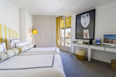 Standard Double or Twin Room | Frette Italian sheets, premium bedding, pillowtop beds, minibar