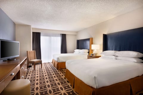 Suite, 2 Queen Beds, Non Smoking | 1 bedroom, hypo-allergenic bedding, in-room safe, desk