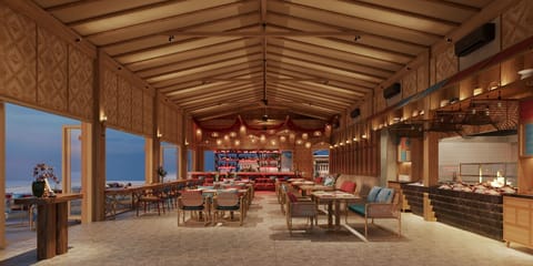 2 restaurants, breakfast, lunch, dinner served; international cuisine