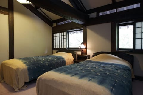 Japanese Western Style Room | In-room safe, individually decorated, bed sheets